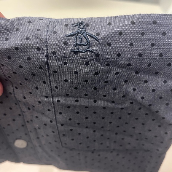 Original Penguin Polca Dot Collar Shirt - Picture 5 of 5